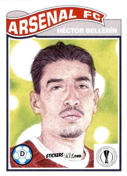 Sticker Hector Bellerin - Living Set Soccer 2021 n. 268 - Topps