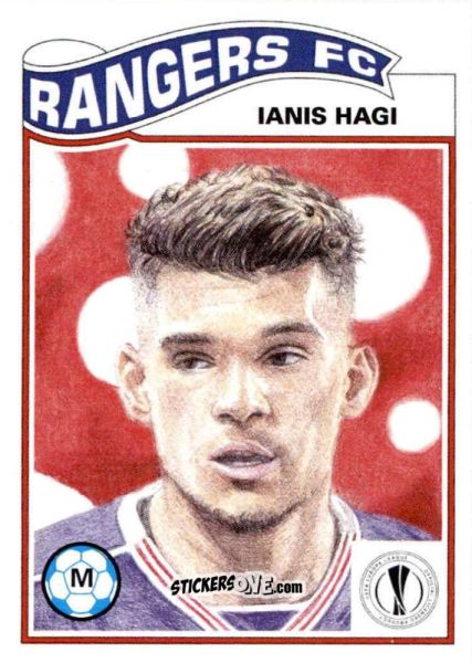 Sticker Ianis Hagi - Living Set Soccer 2021 n. 277 - Topps