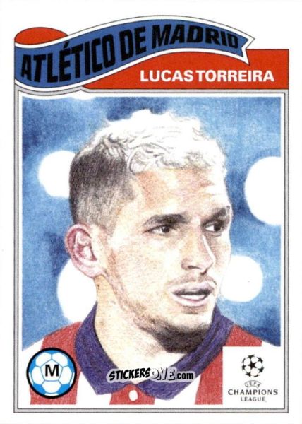 Sticker Lucas Torreira - Living Set Soccer 2021 n. 282 - Topps