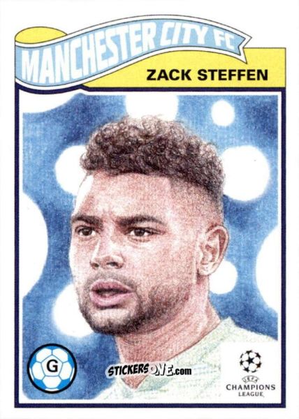 Sticker Zach Steffen - Living Set Soccer 2021 n. 285 - Topps