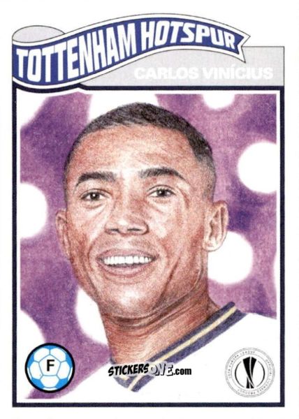 Figurina Carlos Vinicius - Living Set Soccer 2021 n. 288 - Topps