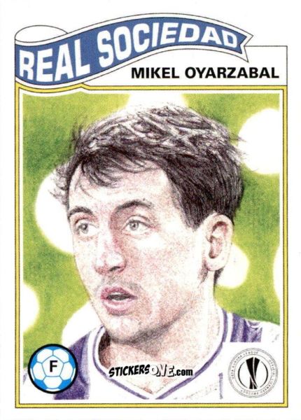 Cromo Mikel Oyarzabal - Living Set Soccer 2021 n. 293 - Topps