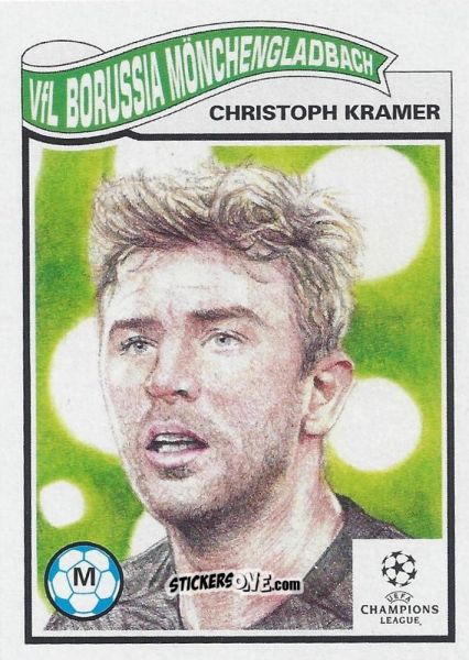 Figurina Christoph Kramer - Living Set Soccer 2021 n. 296 - Topps