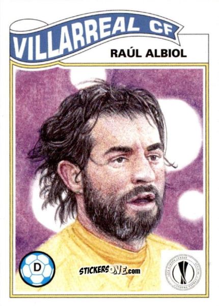 Sticker Raúl Albiol - Living Set Soccer 2021 n. 306 - Topps