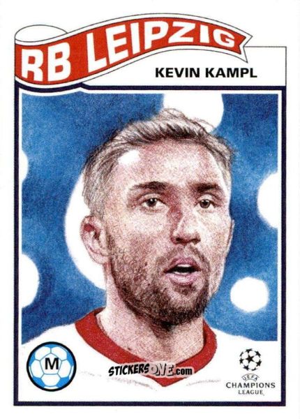 Figurina Kevin Kampl - Living Set Soccer 2021 n. 323 - Topps