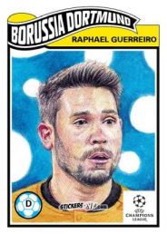 Sticker Raphael Guerreiro - Living Set Soccer 2021 n. 327 - Topps