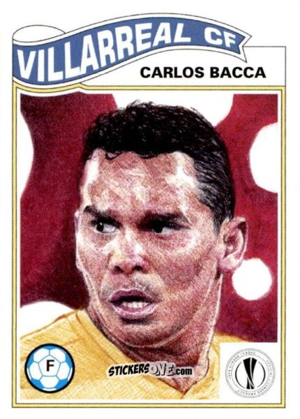 Sticker Carlos Bacca - Living Set Soccer 2021 n. 331 - Topps