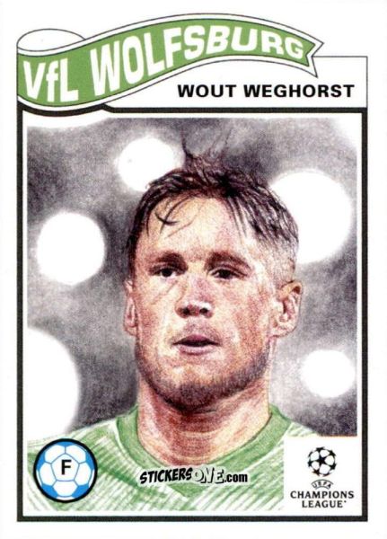 Cromo Wout Weghorst - Living Set Soccer 2021 n. 349 - Topps