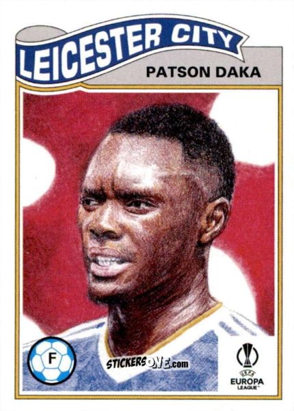 Sticker Patson Daka - Living Set Soccer 2021 n. 359 - Topps