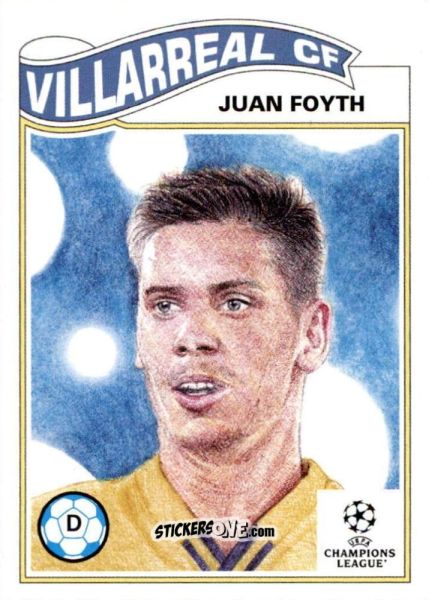 Cromo Juan Foyth - Living Set Soccer 2021 n. 363 - Topps