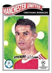 Sticker Cristiano Ronaldo - Living Set Soccer 2021 n. 374 - Topps