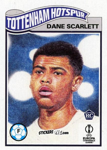 Sticker Dane Scarlett - Living Set Soccer 2021 n. 379 - Topps
