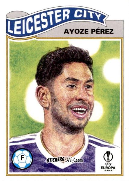 Sticker Ayoze Perez - Living Set Soccer 2021 n. 387 - Topps