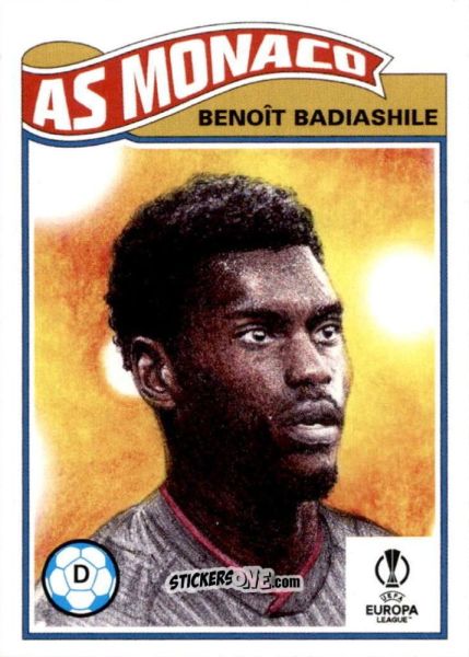Sticker Benoit Badiashile - Living Set Soccer 2021 n. 397 - Topps