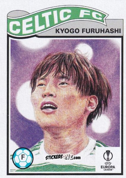 Sticker Kyogo Furuhashi - Living Set Soccer 2021 n. 399 - Topps