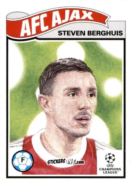 Cromo Steven Berghuis - Living Set Soccer 2021 n. 415 - Topps