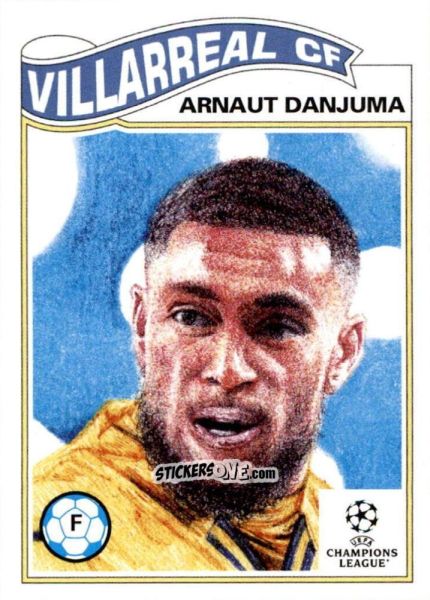 Sticker Arnaut Danjuma - Living Set Soccer 2022 n. 426 - Topps
