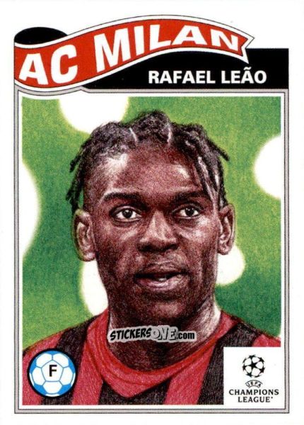 Sticker Rafael Leão - Living Set Soccer 2022 n. 433 - Topps