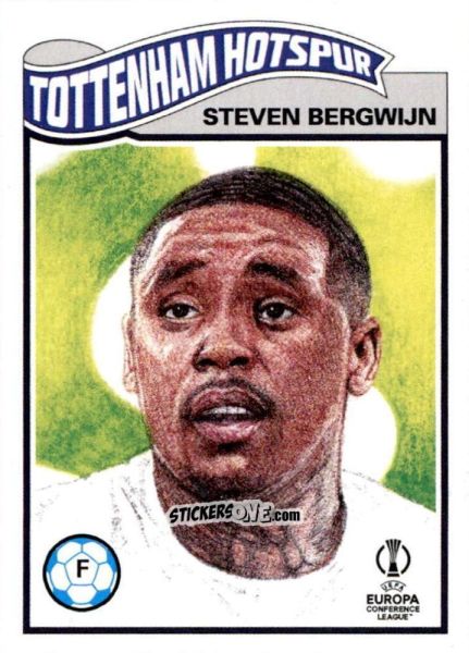 Sticker Steven Bergwijn - Living Set Soccer 2022 n. 435 - Topps