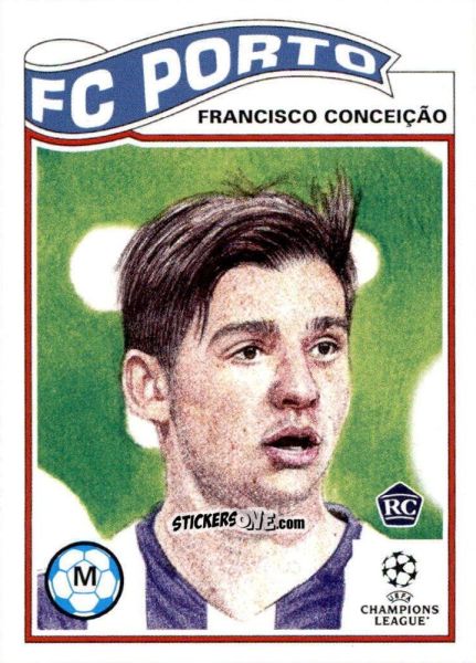 Figurina Francisco Conceição - Living Set Soccer 2022 n. 439 - Topps