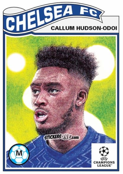 Sticker Callum Hudson-Odoi - Living Set Soccer 2022 n. 443 - Topps
