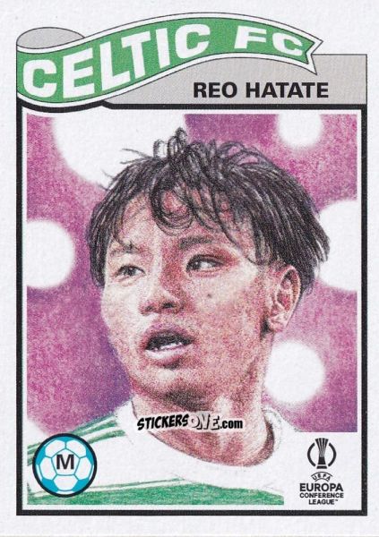 Cromo Reo Hatate - Living Set Soccer 2022 n. 444 - Topps