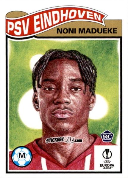 Figurina Noni Madueke - Living Set Soccer 2022 n. 449 - Topps