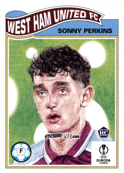 Sticker Sonny Perkins - Living Set Soccer 2022 n. 453 - Topps