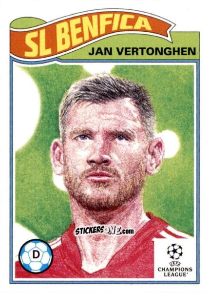 Sticker Jan Vertonghen - Living Set Soccer 2022 n. 460 - Topps