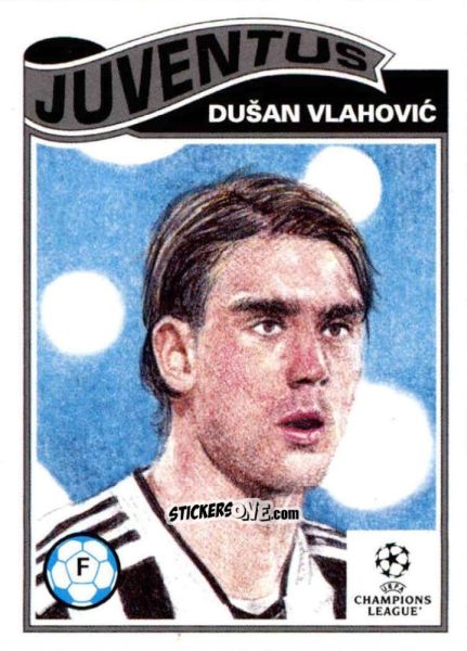 Sticker Dusan Vlahovic - Living Set Soccer 2022 n. 462 - Topps