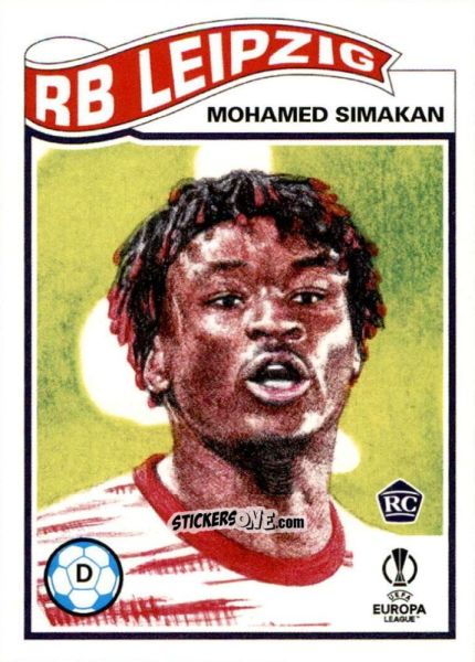 Sticker Mohamed Simakan - Living Set Soccer 2022 n. 469 - Topps