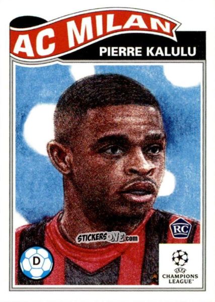 Sticker Pierre Kalulu - Living Set Soccer 2022 n. 471 - Topps