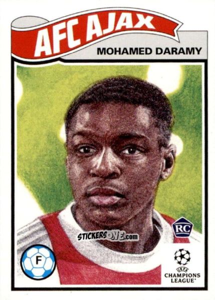 Sticker Mohamed Daramy - Living Set Soccer 2022 n. 473 - Topps