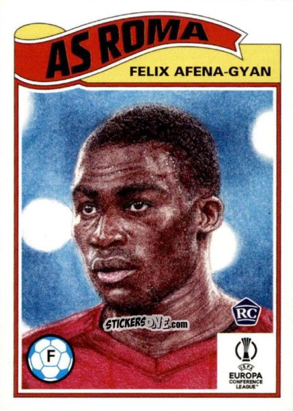 Cromo Felix Afena-Gyan - Living Set Soccer 2022 n. 477 - Topps