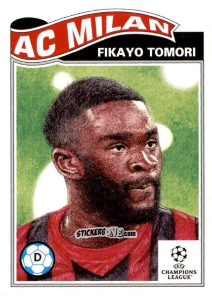 Cromo Fikayo Tomori - Living Set Soccer 2022 n. 478 - Topps