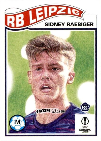 Cromo Sidney Raebiger - Living Set Soccer 2022 n. 479 - Topps