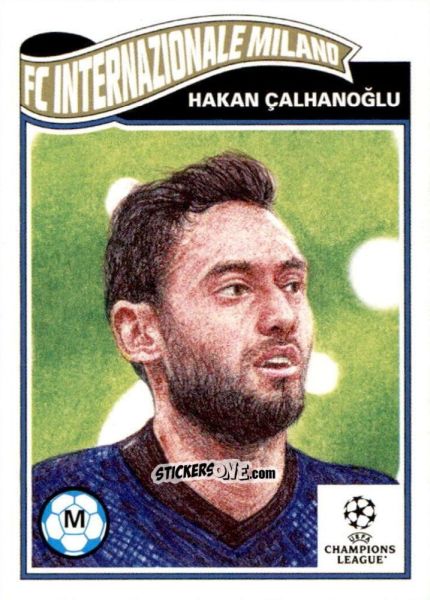 Cromo Hakan Calhanoglu - Living Set Soccer 2022 n. 482 - Topps