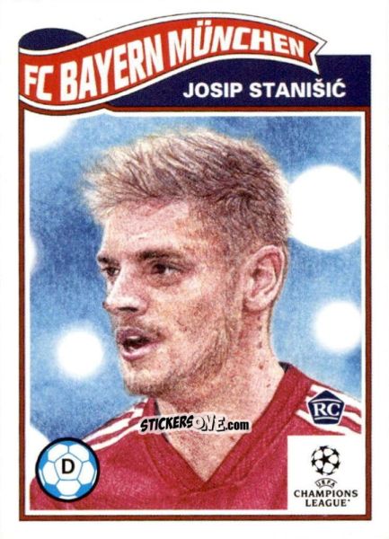 Cromo Josip Stanisic - Living Set Soccer 2022 n. 485 - Topps