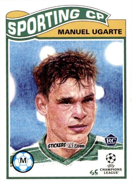 Cromo Manuel Ugarte - Living Set Soccer 2022 n. 492 - Topps