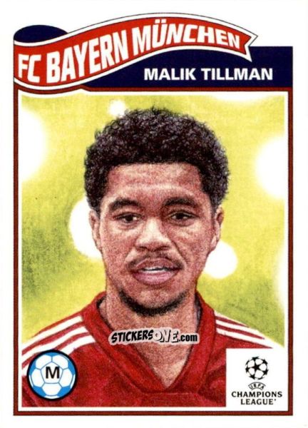Cromo Malik Tillman - Living Set Soccer 2022 n. 493 - Topps