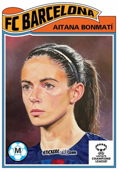 Sticker Aitana Bonmatí - Living Set Soccer 2023
 n. 512 - Topps