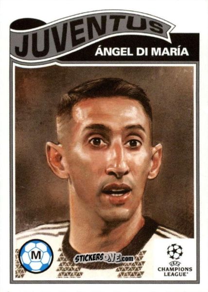 Sticker Angel Di Maria - Living Set Soccer 2023
 n. 514 - Topps