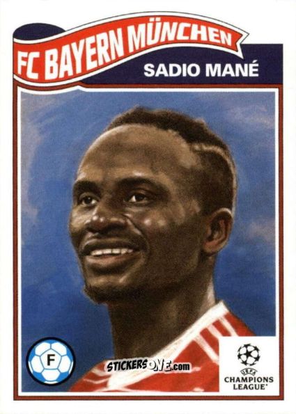 Sticker Sadio Mane - Living Set Soccer 2023
 n. 515 - Topps