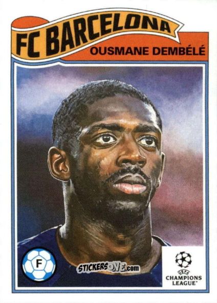 Cromo Ousmane Dembélé - Living Set Soccer 2023
 n. 517 - Topps