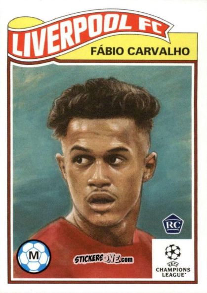 Sticker Fabio Carvalho - Living Set Soccer 2023
 n. 520 - Topps