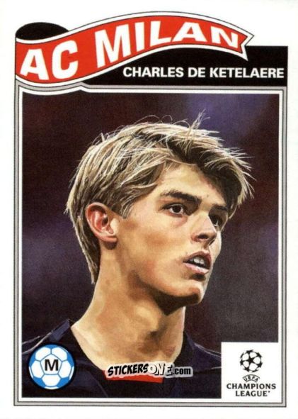 Figurina Charles De Ketelaere - Living Set Soccer 2023
 n. 522 - Topps