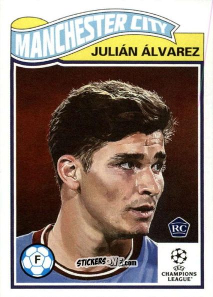 Cromo Julian Alvarez - Living Set Soccer 2023
 n. 524 - Topps