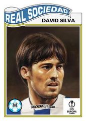 Figurina David Silva - Living Set Soccer 2023
 n. 527 - Topps