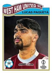 Cromo Lucas Paquetá - Living Set Soccer 2023
 n. 528 - Topps