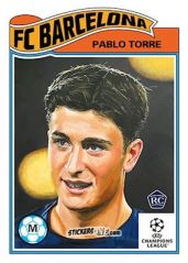 Figurina Pablo Torre - Living Set Soccer 2023
 n. 529 - Topps